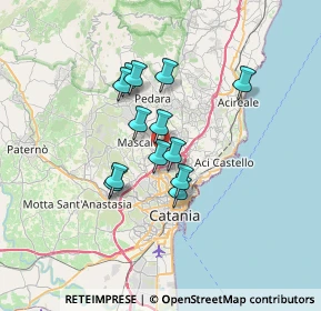 Mappa Via Vittorio Emanuele, 95030 Gravina di Catania CT, Italia (5.66692)
