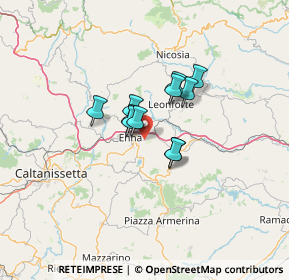 Mappa Strada Vicinale Baronessa, 94100 Enna EN, Italia (8.89727)