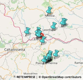 Mappa Strada Vicinale Baronessa, 94100 Enna EN, Italia (15.1755)