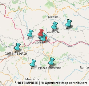 Mappa Strada Vicinale Baronessa, 94100 Enna EN, Italia (15.63857)