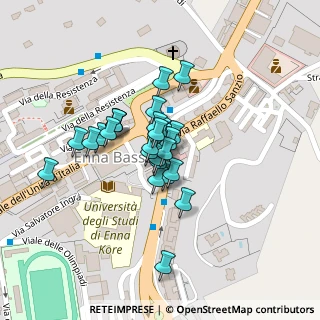 Mappa Piazzale de Coubertin, 94100 Enna EN, Italia (0.07037)