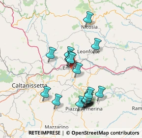 Mappa Piazzale de Coubertin, 94100 Enna EN, Italia (15.261)