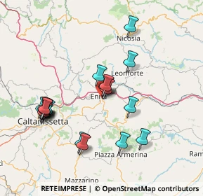 Mappa Via Italia, 94100 Enna EN, Italia (16.82)
