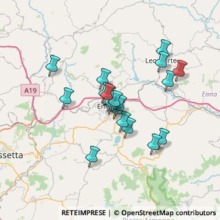 Mappa Via Italia, 94100 Enna EN, Italia (6.136)