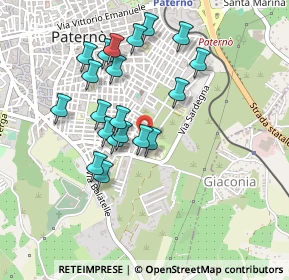 Mappa Via dei Mille, 95047 Paternò CT, Italia (0.47)