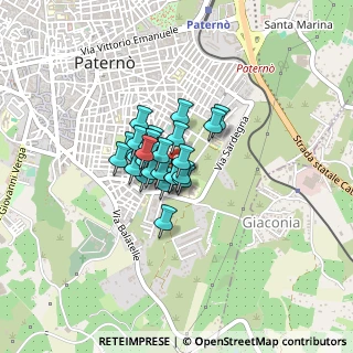 Mappa Via dei Mille, 95047 Paternò CT, Italia (0.23571)