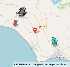 Mappa STRADA PROVINCIALE 79 KM 8, 92019 Sciacca AG, Italia (5.6615)