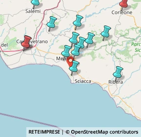 Mappa STRADA PROVINCIALE 79 KM 8, 92019 Sciacca AG, Italia (17.96929)