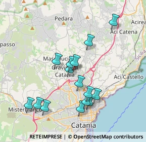 Mappa Via Giovanni Pascoli, 95030 Gravina di Catania CT, Italia (4.06067)