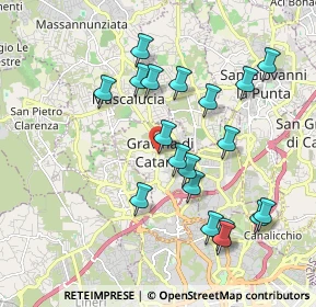 Mappa Via Quintino Sella, 95030 Gravina di Catania CT, Italia (2.14474)