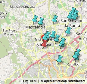 Mappa Via Quintino Sella, 95030 Gravina di Catania CT, Italia (2.3245)