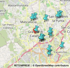 Mappa Via Quintino Sella, 95030 Gravina di Catania CT, Italia (2.016)