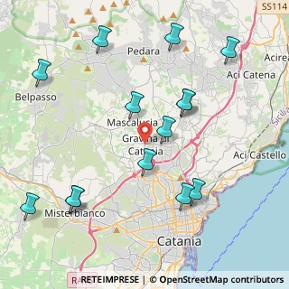 Mappa Vico Andrea Scalia, 95030 Gravina di Catania CT, Italia (5.27429)