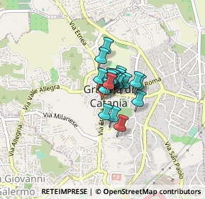 Mappa Via Quintino Sella, 95030 Gravina di Catania CT, Italia (0.2105)