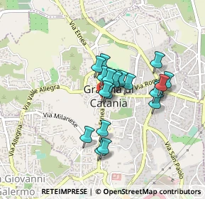 Mappa Via Quintino Sella, 95030 Gravina di Catania CT, Italia (0.365)