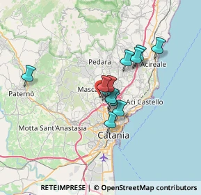 Mappa Via Quintino Sella, 95030 Gravina di Catania CT, Italia (5.40667)