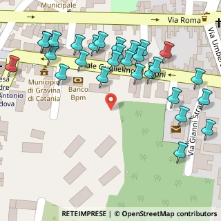 Mappa Via Guglielmo Marconi, 95030 Gravina di Catania CT, Italia (0.09286)