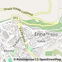 Mapa Enna