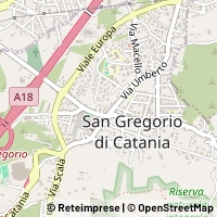 Mapa San Gregorio di Catania