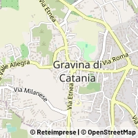 Mapa Gravina di Catania