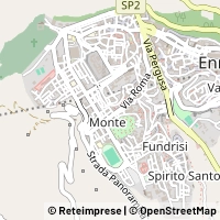 Mapa Enna