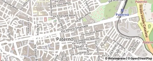 Mappa Paternò