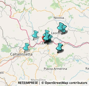 Mappa Via Catania, 94100 Enna EN, Italia (8.1205)