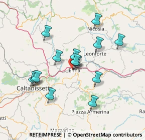 Mappa Via Catania, 94100 Enna EN, Italia (15.03)