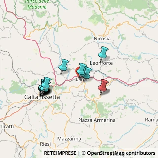 Mappa Via Catania, 94100 Enna EN, Italia (15.7585)