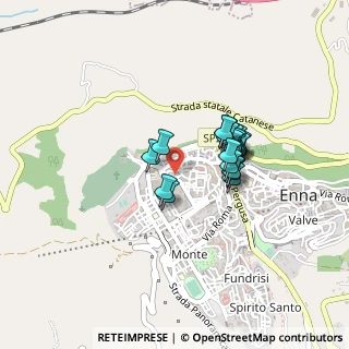 Mappa Via Catania, 94100 Enna EN, Italia (0.346)