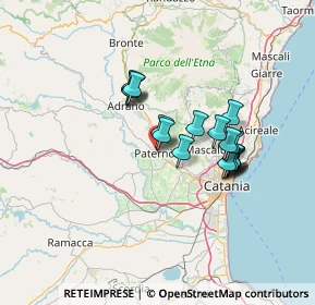 Mappa Corso Sicilia, 95047 Paternò CT, Italia (12.205)