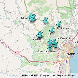 Mappa Corso Sicilia, 95047 Paternò CT, Italia (6.89625)