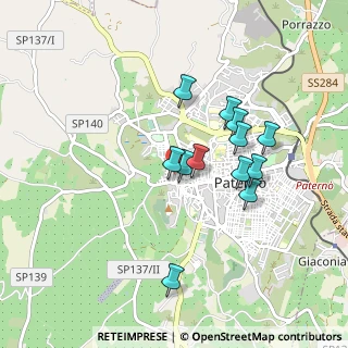 Mappa Via San Agostino, 95047 Paternò CT, Italia (0.8525)