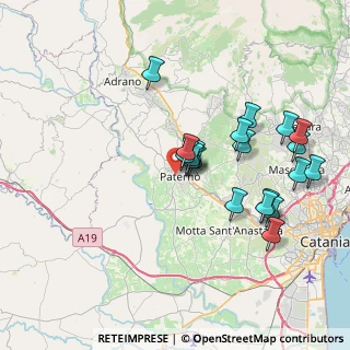 Mappa Via Bonaventura, 95047 Paternò CT, Italia (8.081)