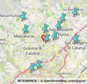 Mappa Via Salvatore Quasimodo, 95030 Tremestieri Etneo CT, Italia (2.26)