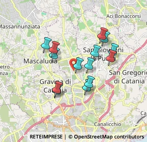 Mappa Via Salvatore Quasimodo, 95030 Tremestieri Etneo CT, Italia (1.65929)