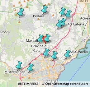 Mappa Via Salvatore Quasimodo, 95030 Tremestieri Etneo CT, Italia (4.63231)