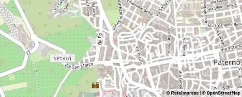 Mappa Paternò