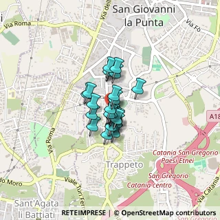 Mappa Via Pier Luigi Deodato, 95037 San Giovanni La Punta CT, Italia (0.25185)