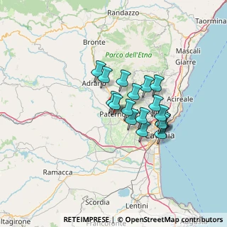 Mappa Via L. Rizzo, 95047 Paternò CT, Italia (11.01222)