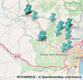 Mappa TOTOMATTO S.A.S DI CARUSO LUCI, 95047 Paternò CT, Italia (9.257)