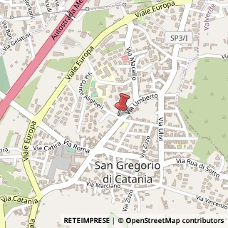 Mappa Corso umberto 98, 95027 San Gregorio di Catania, Catania (Sicilia)