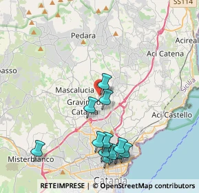 Mappa Largo Immacolata, 95030 Tremestieri Etneo CT, Italia (4.865)