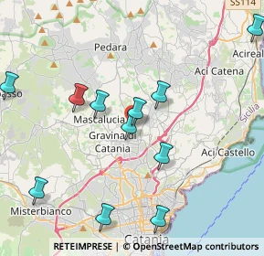 Mappa Largo Immacolata, 95030 Tremestieri Etneo CT, Italia (4.92091)