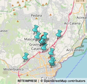Mappa Largo Immacolata, 95030 Tremestieri Etneo CT, Italia (2.6275)