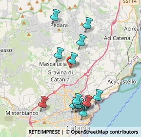 Mappa Largo Immacolata, 95030 Tremestieri Etneo CT, Italia (4.73214)