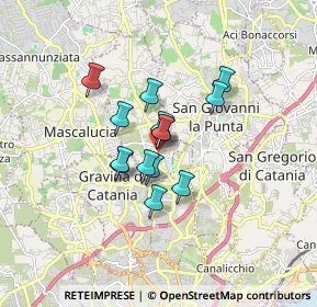 Mappa Largo Immacolata, 95030 Tremestieri Etneo CT, Italia (1.24857)