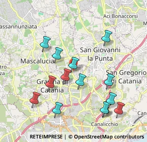 Mappa Largo Immacolata, 95030 Tremestieri Etneo CT, Italia (2.29357)