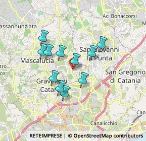 Mappa Largo Immacolata, 95030 Tremestieri Etneo CT, Italia (1.54091)