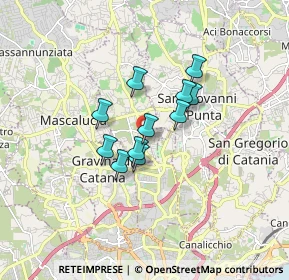 Mappa Largo Immacolata, 95030 Tremestieri Etneo CT, Italia (1.26909)